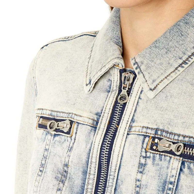 Chaqueta Denim Para Mujer De Slimmy Re 55095