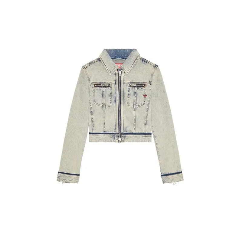Chaqueta Denim Para Mujer De Slimmy Re 55095