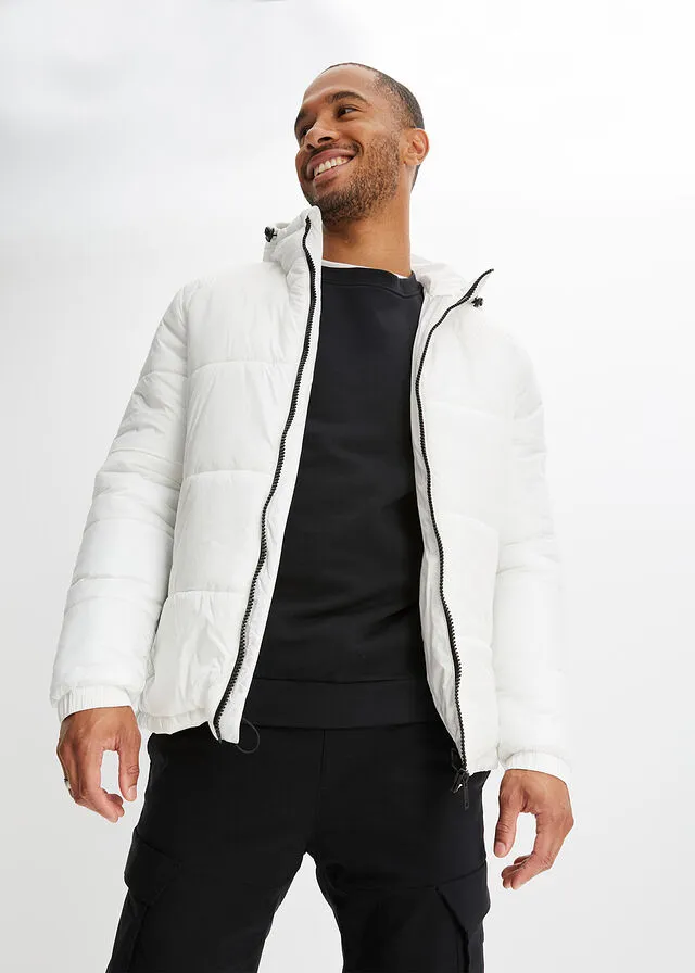 CHAQUETA GUATEADA BLANCO LANANEGRO