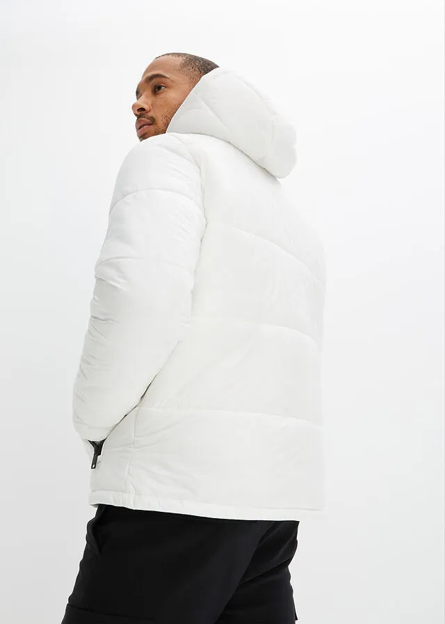 CHAQUETA GUATEADA BLANCO LANANEGRO