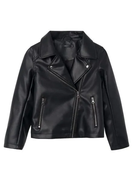 Chaqueta Name It Madina Negro Para Niña
