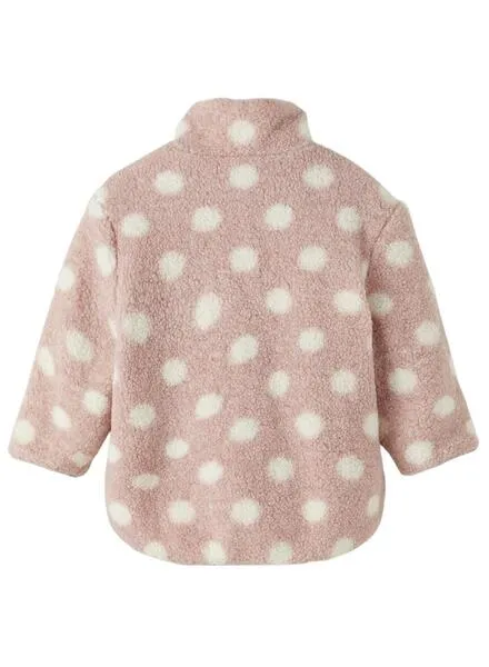 Chaqueta Name It Molina Teddy para Niña Rosa