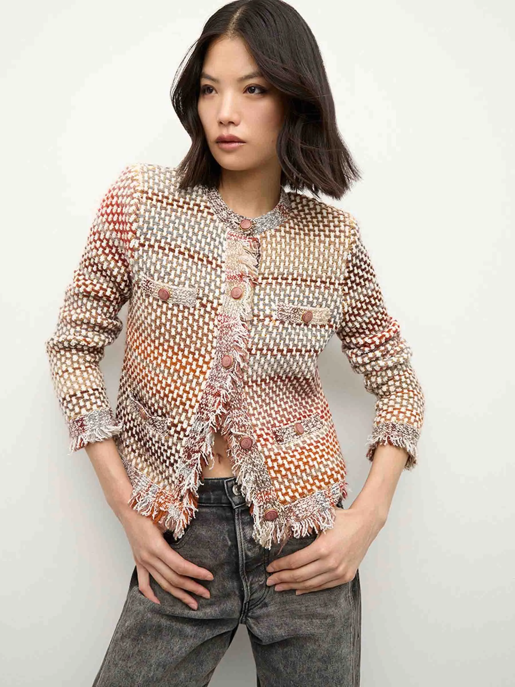 Chaqueta Punto Lana