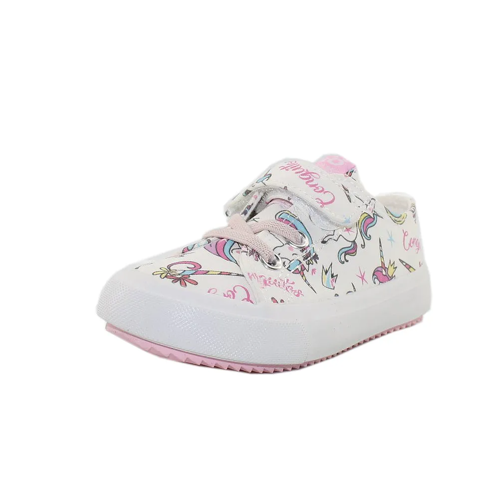 Conguitos Zapatillas Lona Fantasía con Unicornios