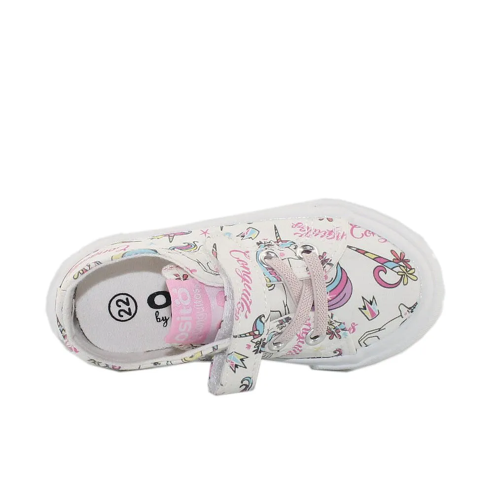 Conguitos Zapatillas Lona Fantasía con Unicornios
