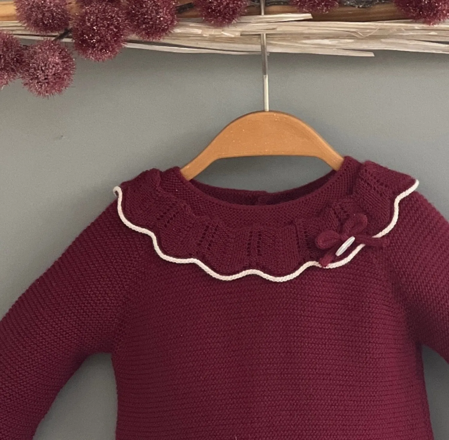 Conjunto para niña jersey y braguita colección Funghi