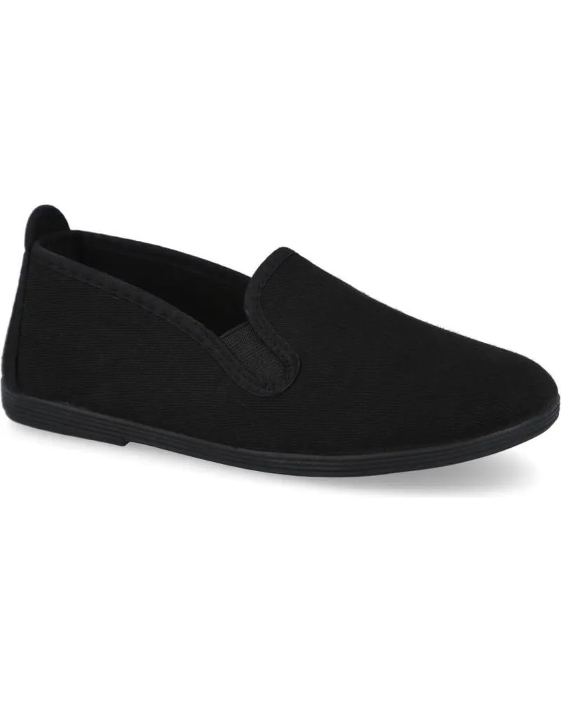 Deportivas BUBBLE BOBBLE  de Niña 200 KUNG FU ZAPATILLAS DE LONA  NEGRO