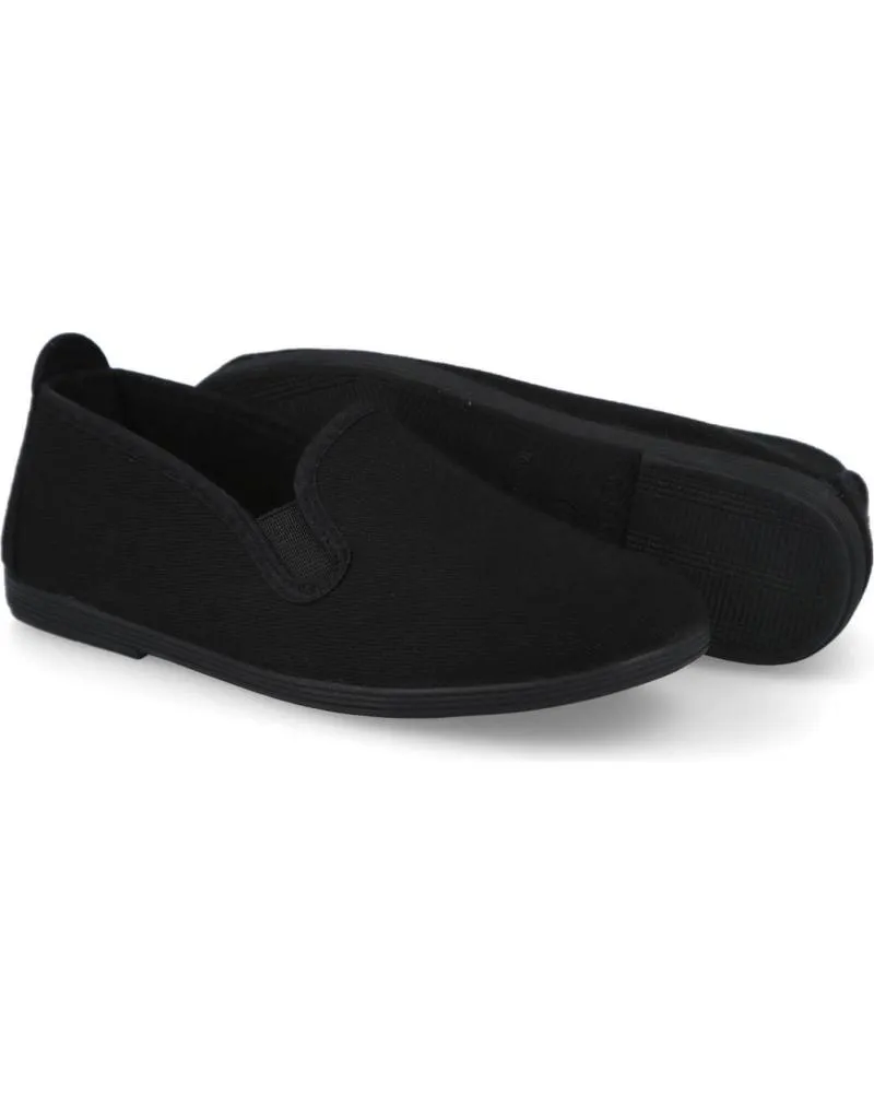 Deportivas BUBBLE BOBBLE  de Niña 200 KUNG FU ZAPATILLAS DE LONA  NEGRO