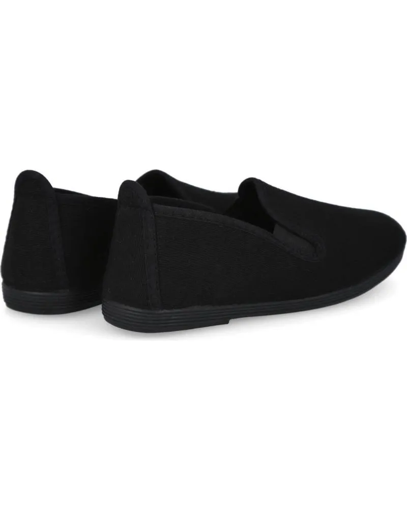 Deportivas BUBBLE BOBBLE  de Niña 200 KUNG FU ZAPATILLAS DE LONA  NEGRO