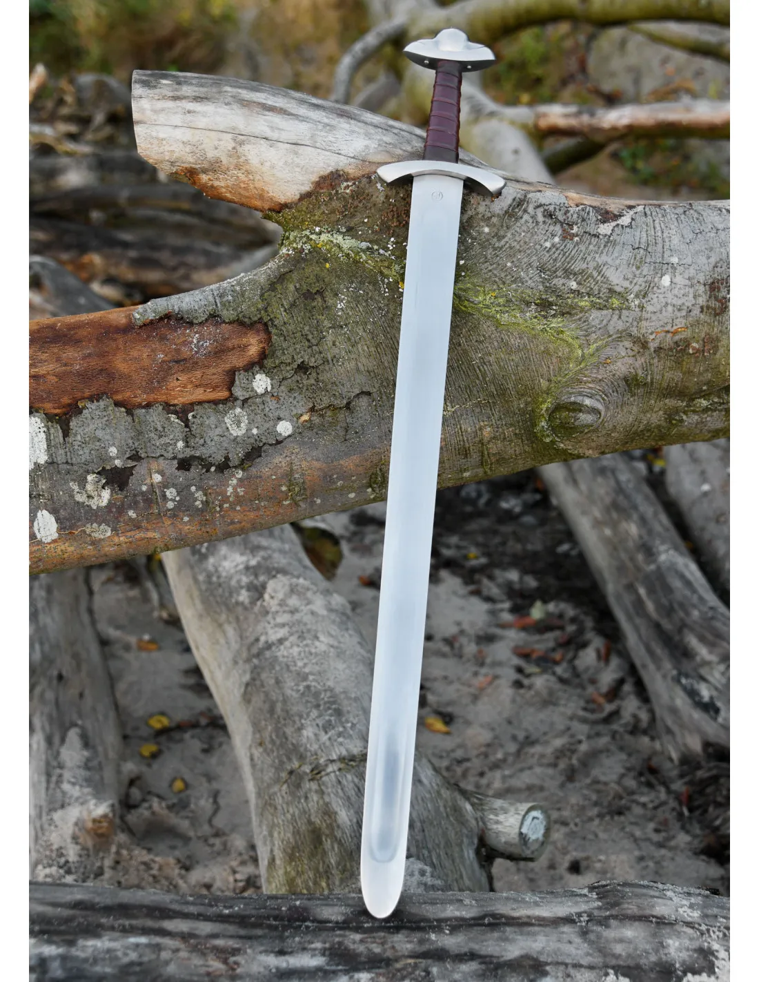 ESPADA VIKINGA, TIPO PETERSEN, PARA PRáCTICAS  VERSIóN LARGA (90,5 CM.)
