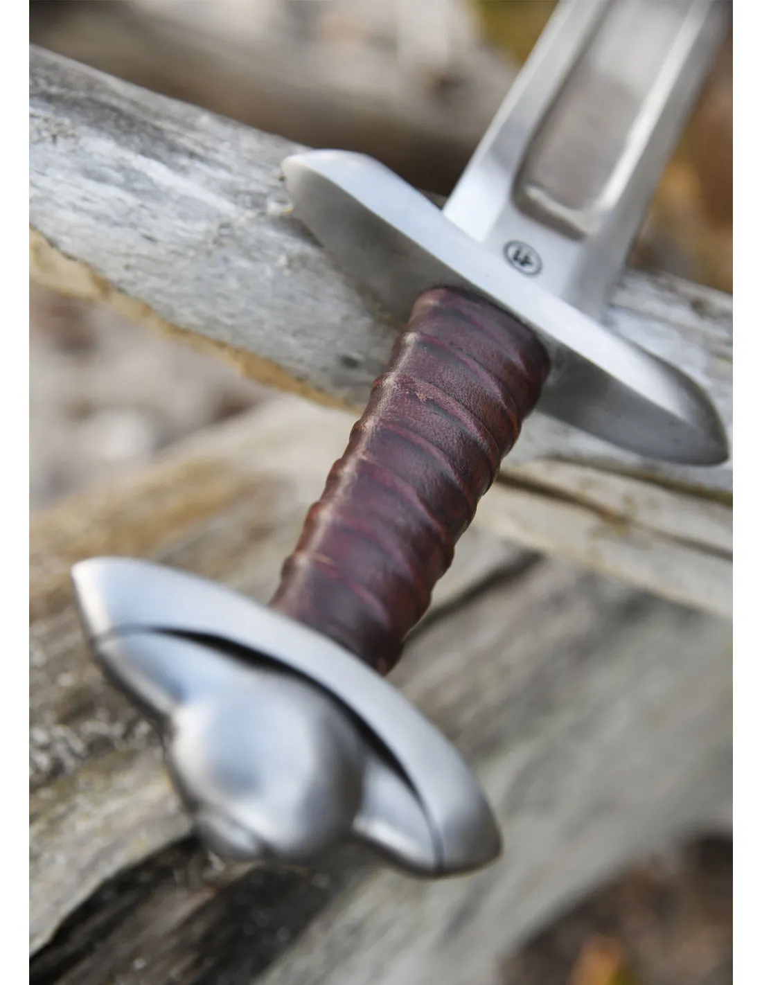 ESPADA VIKINGA, TIPO PETERSEN, PARA PRáCTICAS  VERSIóN LARGA (90,5 CM.)