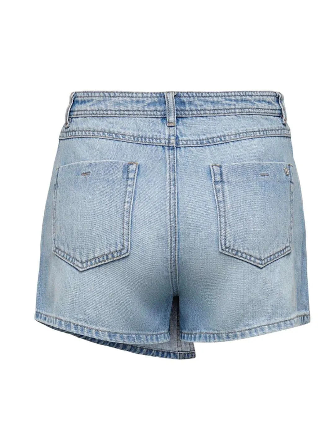 FALDAPANTALóN CORTO ONLY LESLY DENIM AZUL CLARO PARA MUJER