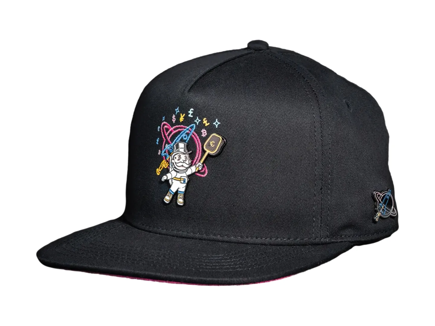 Gorra Cash Only Monopoly Space Color Negro