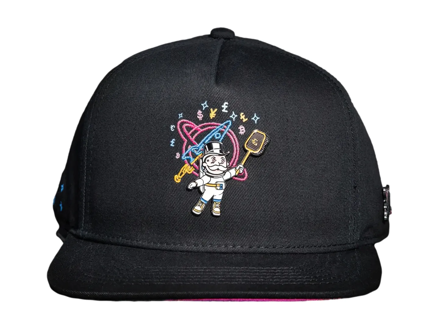 Gorra Cash Only Monopoly Space Color Negro