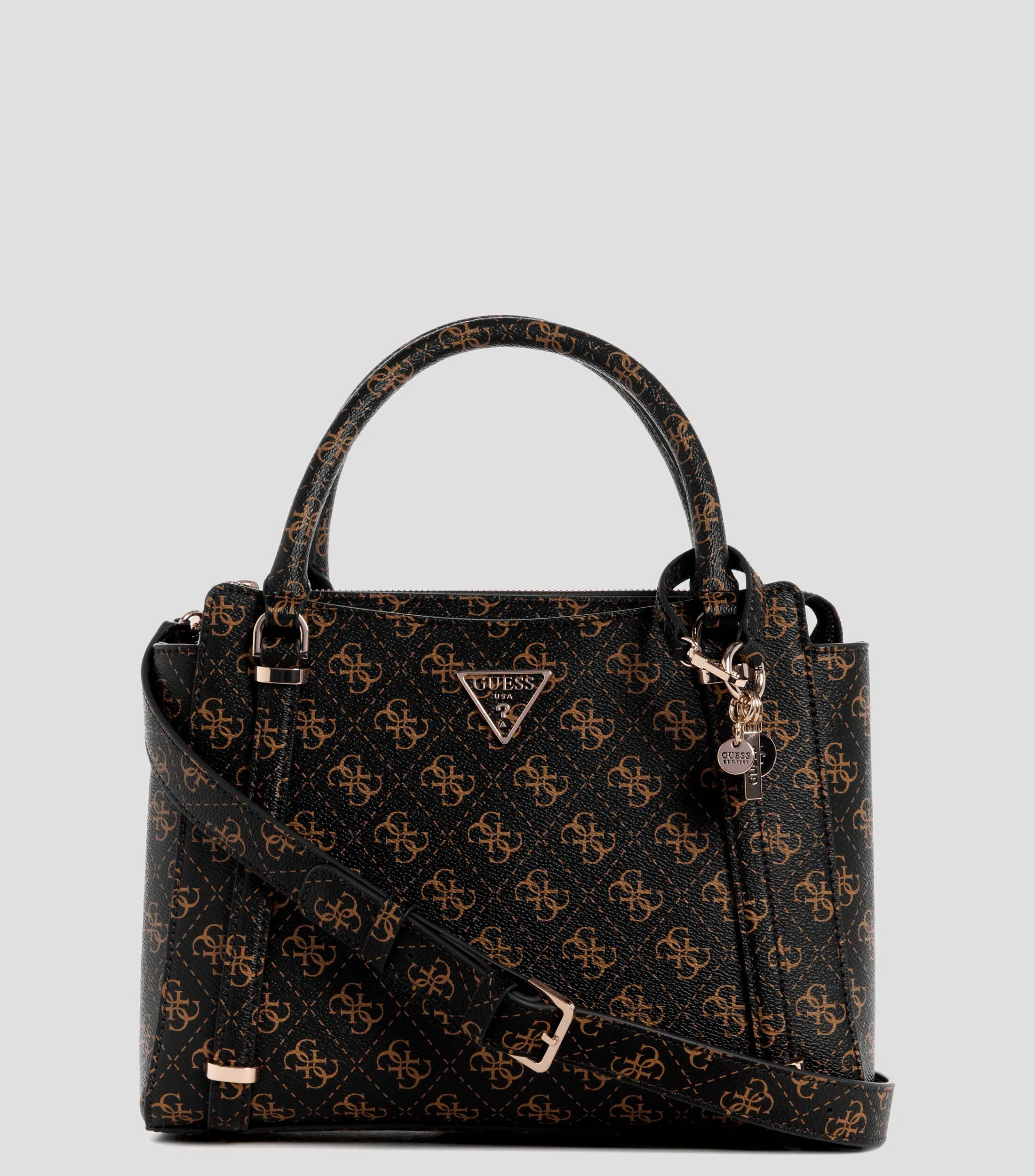 Guess Bolso satchel Daryna monogram Mujer