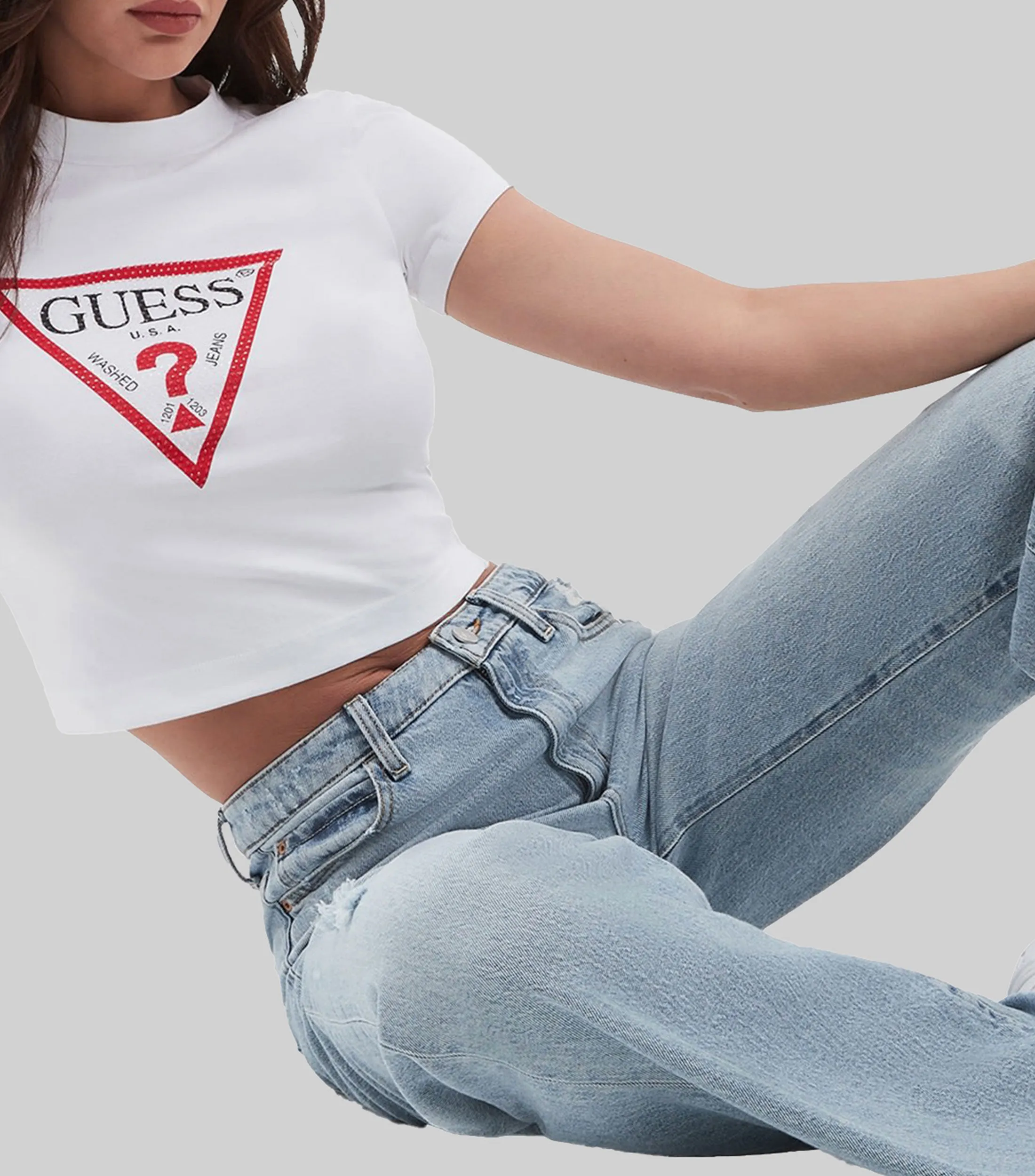 Guess Jeans acampanados Mujer