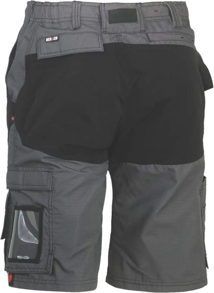 Herock Hespar, pantalón corto, antracita/negro (cintura 30