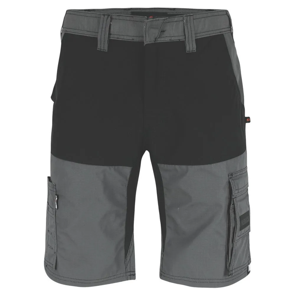 Herock Hespar, pantalón corto, antracita/negro (cintura 32