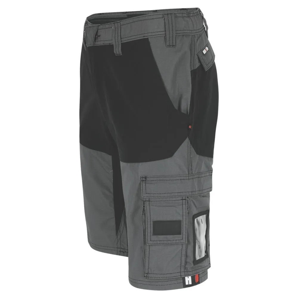 Herock Hespar, pantalón corto, antracita/negro (cintura 32