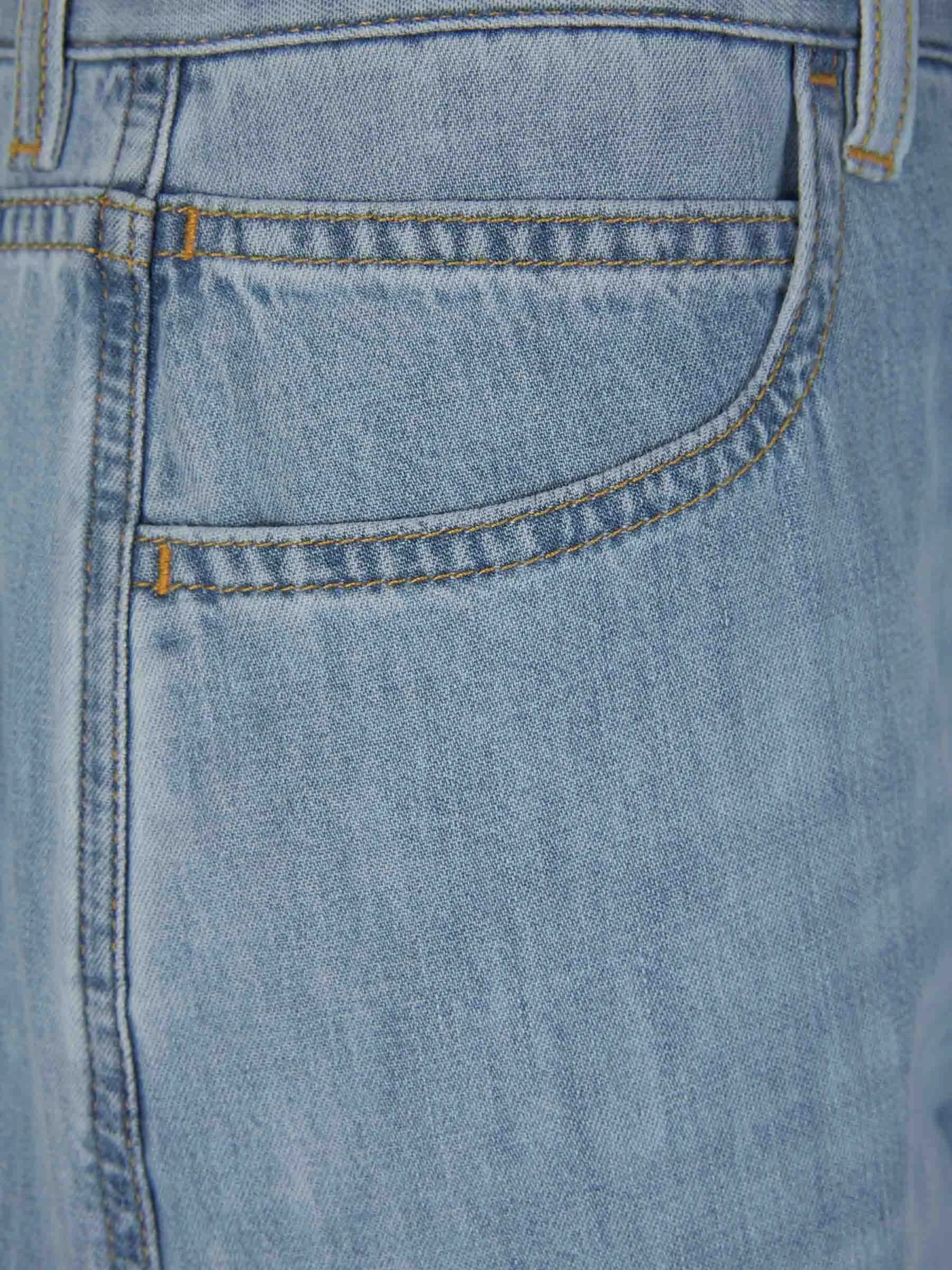 Jeans Anchos Algodón