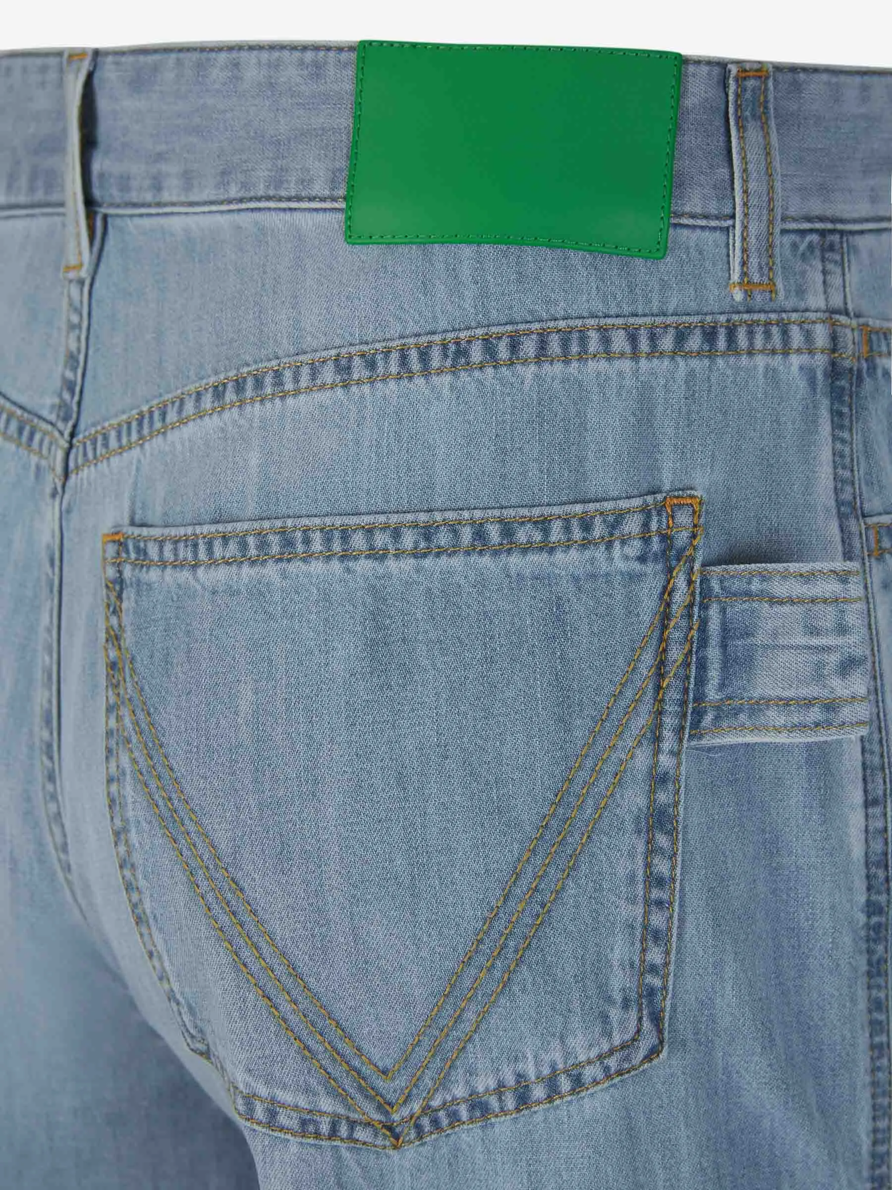 Jeans Anchos Algodón