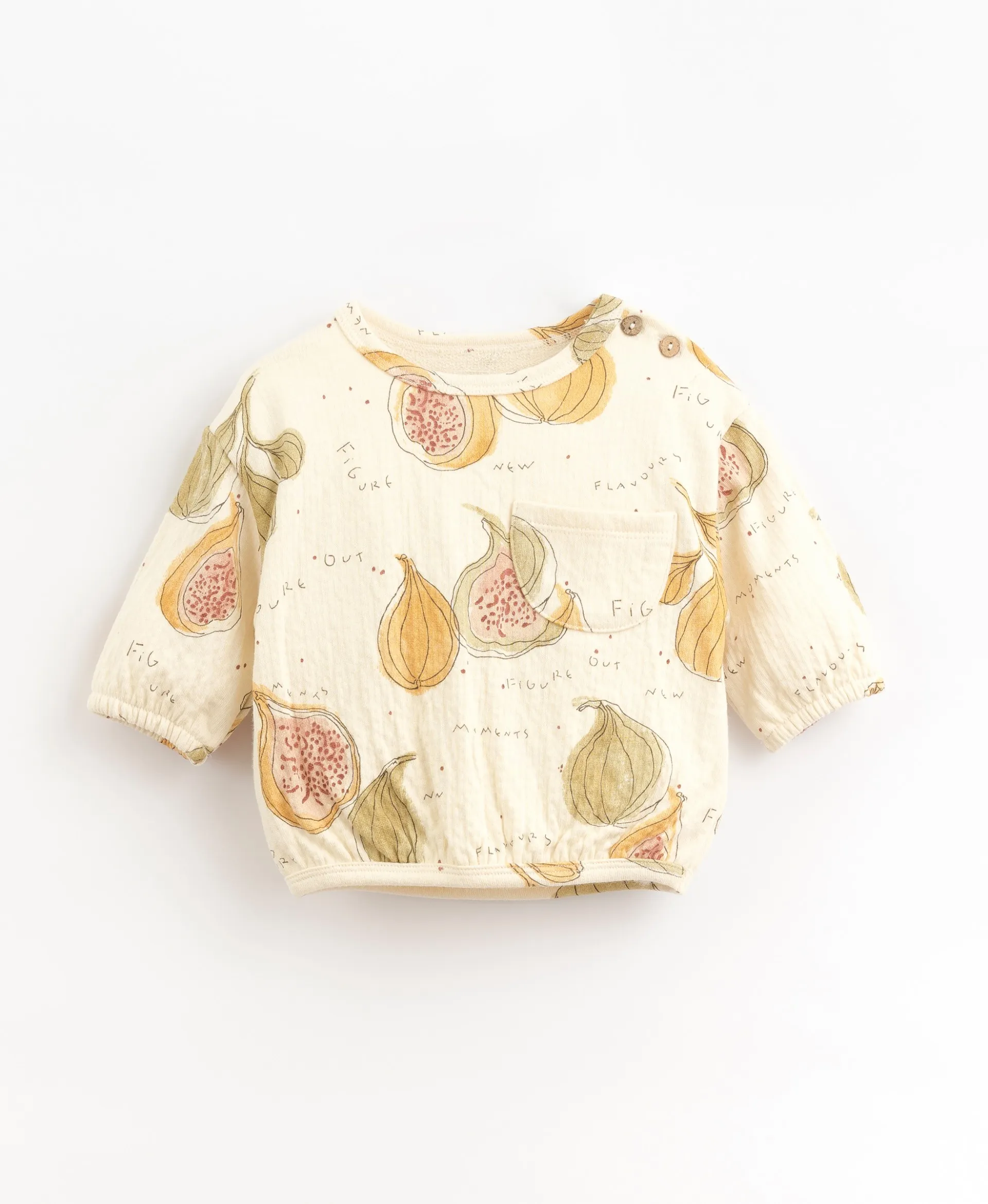 Jersey con estampado y abertura en el hombro | Organic Care