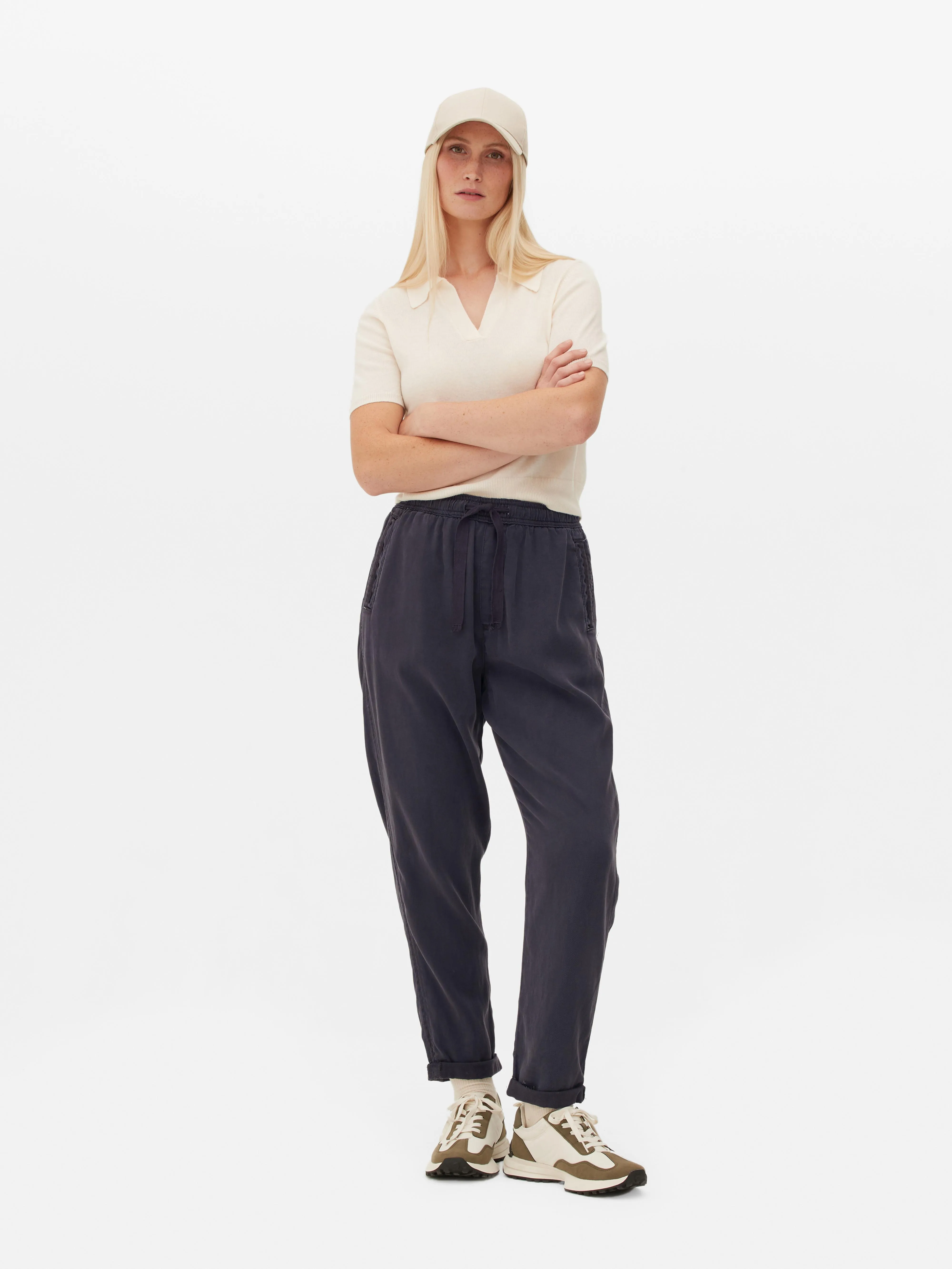 Joggers de pernera cónica de Paula Echevarría