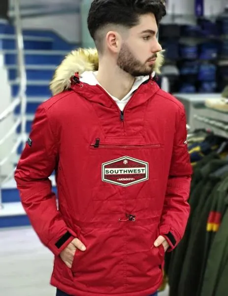 kanguro southwest estocolmo roja para hombre