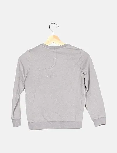 KIDS ONLY Sudadera azul texto brillo