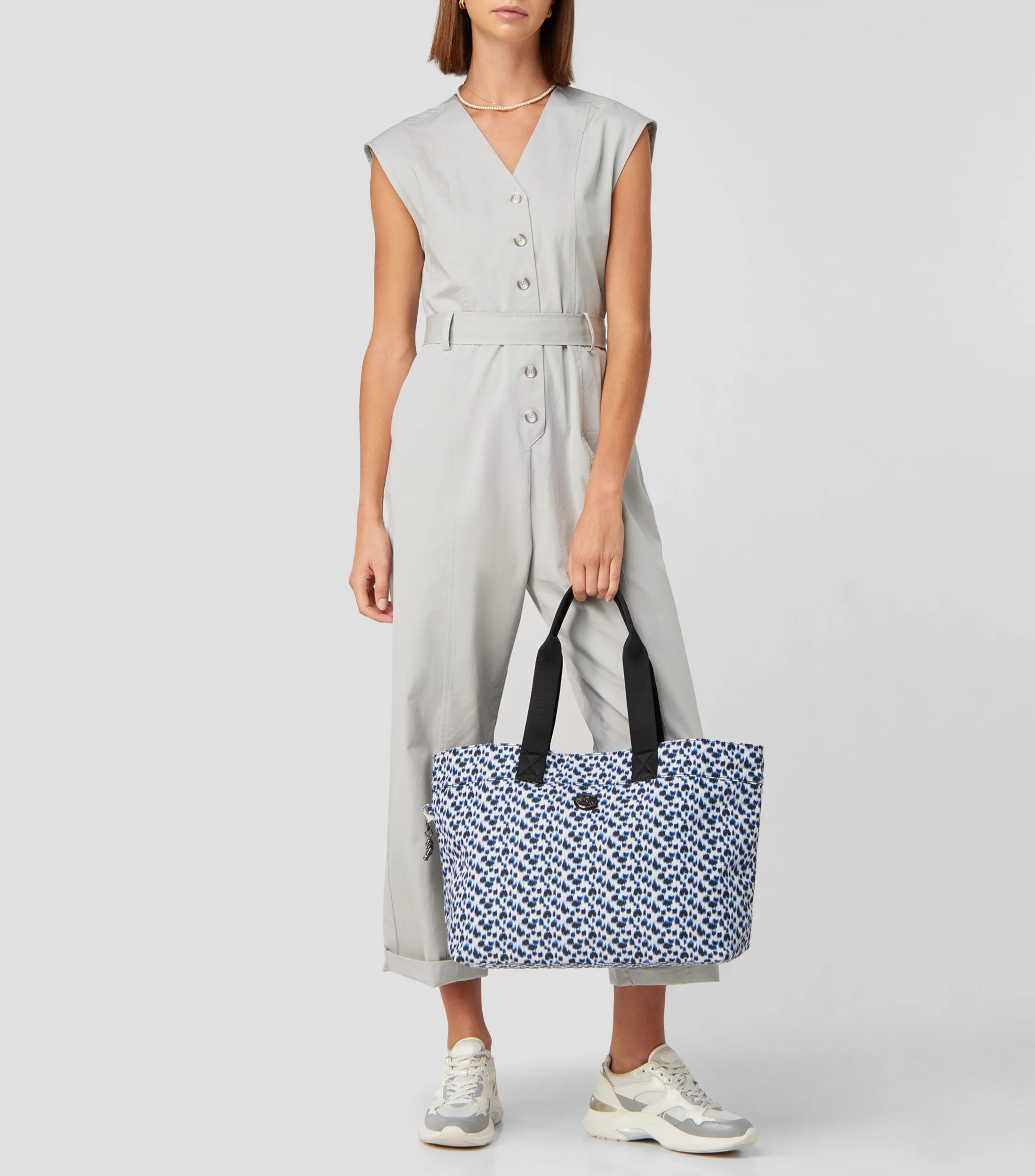 Kipling Bolso Tote Basic Elevated Estampado Mujer