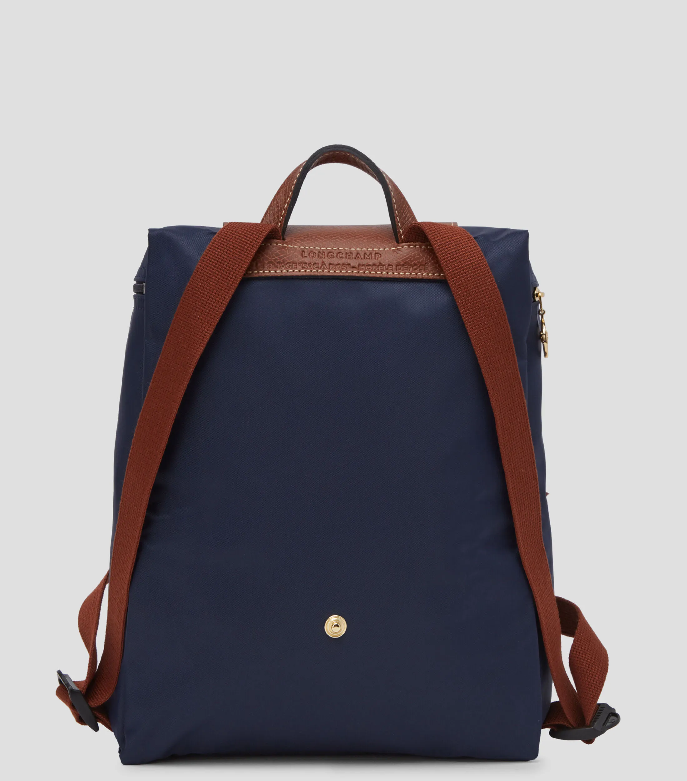 Longchamp Bolso Backpack Azul Mujer