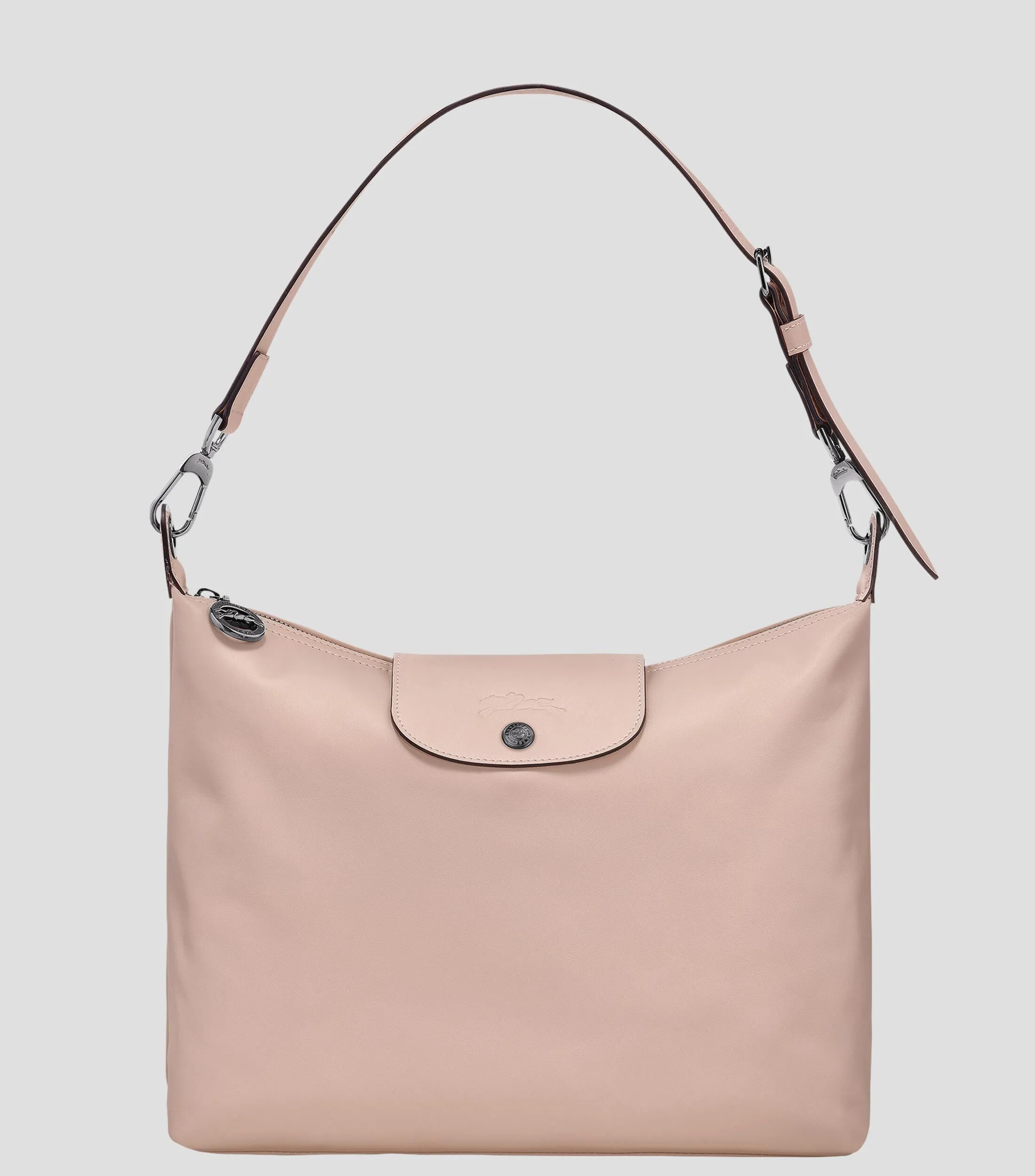 Longchamp Bolso Shoulder en piel Nude Le Pliage Xtra Mujer