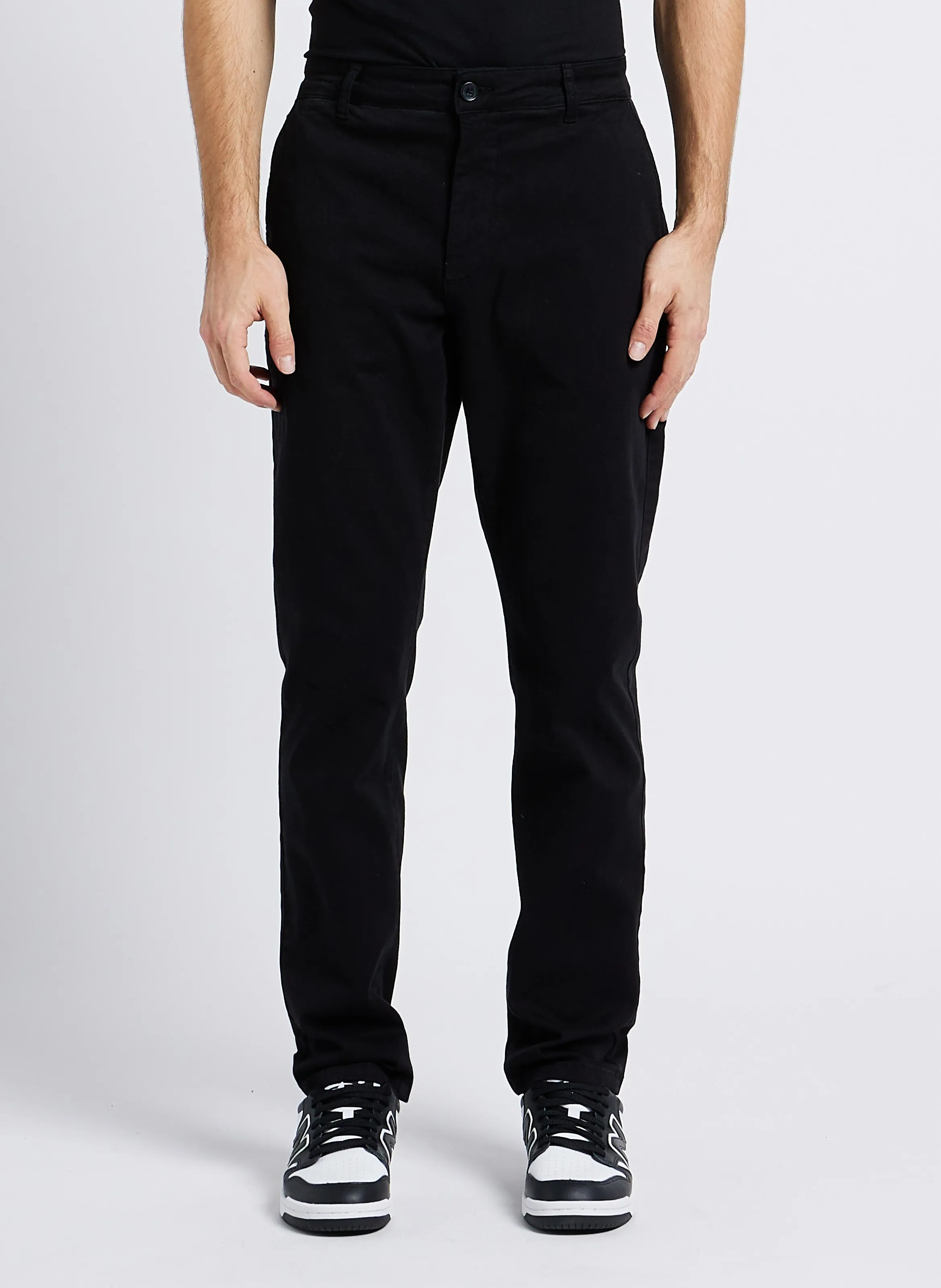 MINIMUM LAVIS 8045  PANTALóN SLIM FIT DE TALLE ALTO EN NEGRO