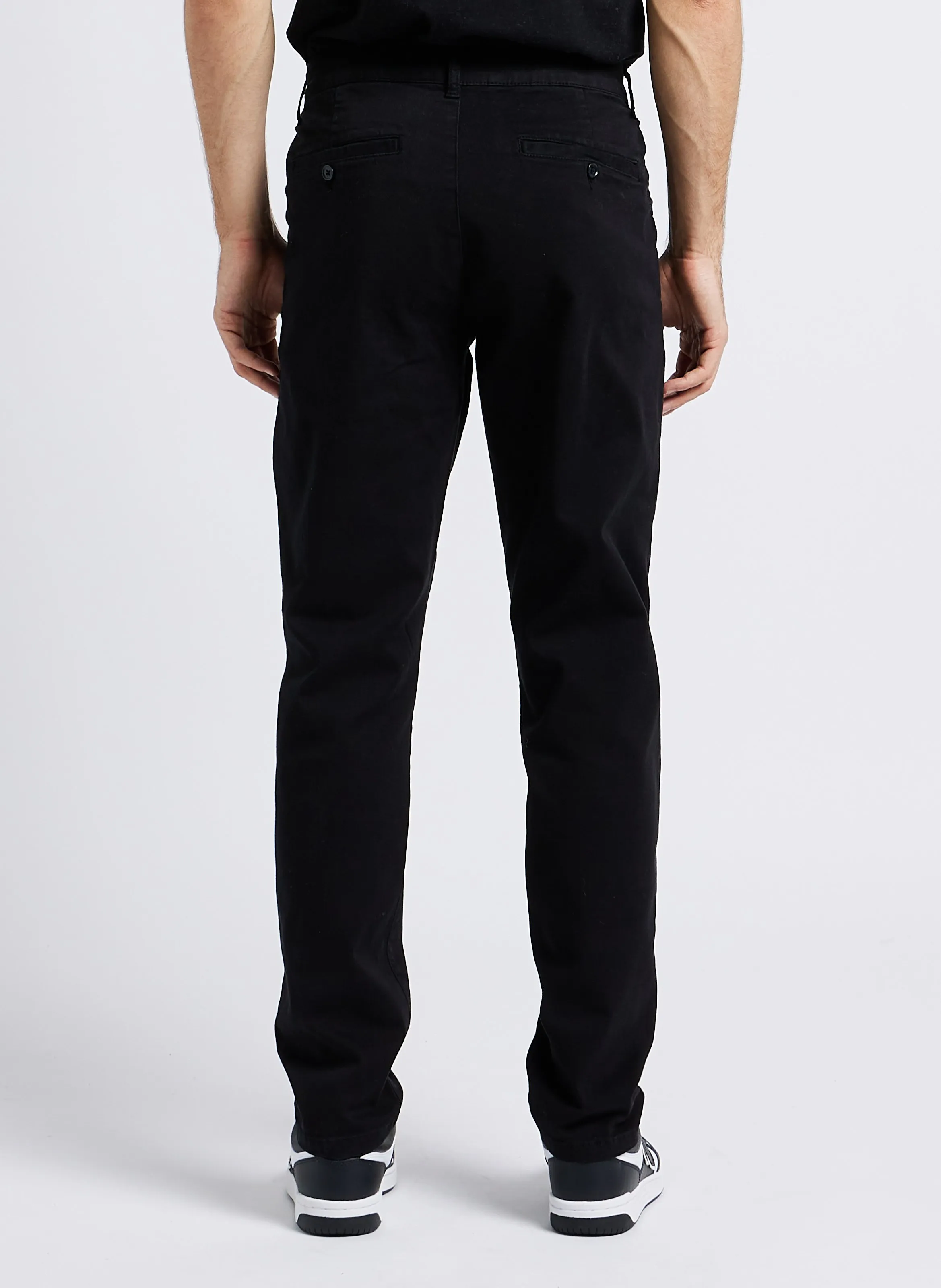 MINIMUM LAVIS 8045  PANTALóN SLIM FIT DE TALLE ALTO EN NEGRO