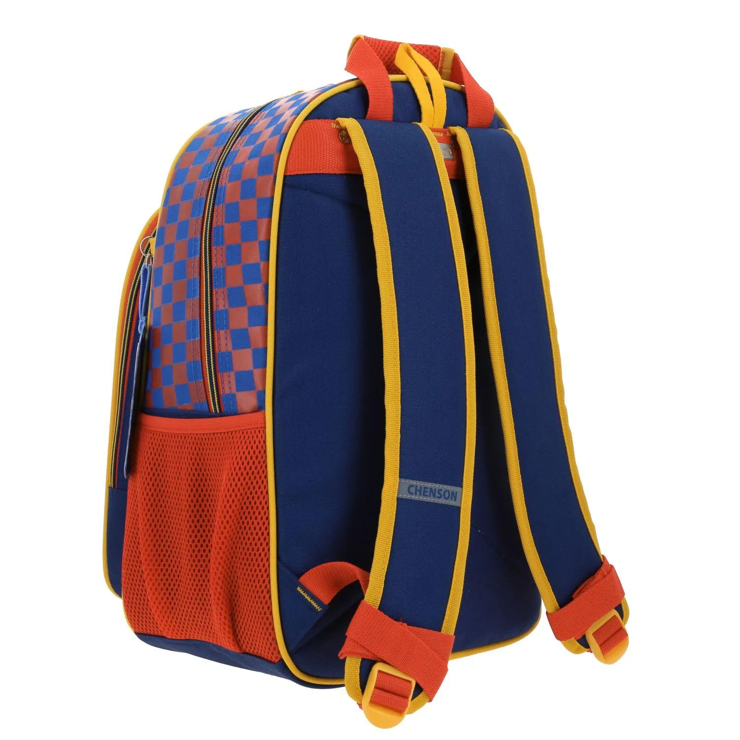 Mochila Azul Mario Bros Para Nio Chenson Veloz