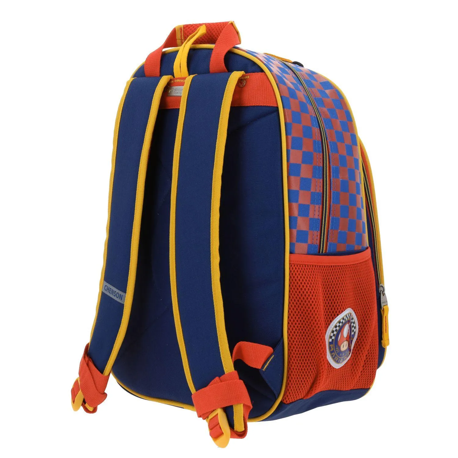 Mochila Azul Mario Bros Para Nio Chenson Veloz