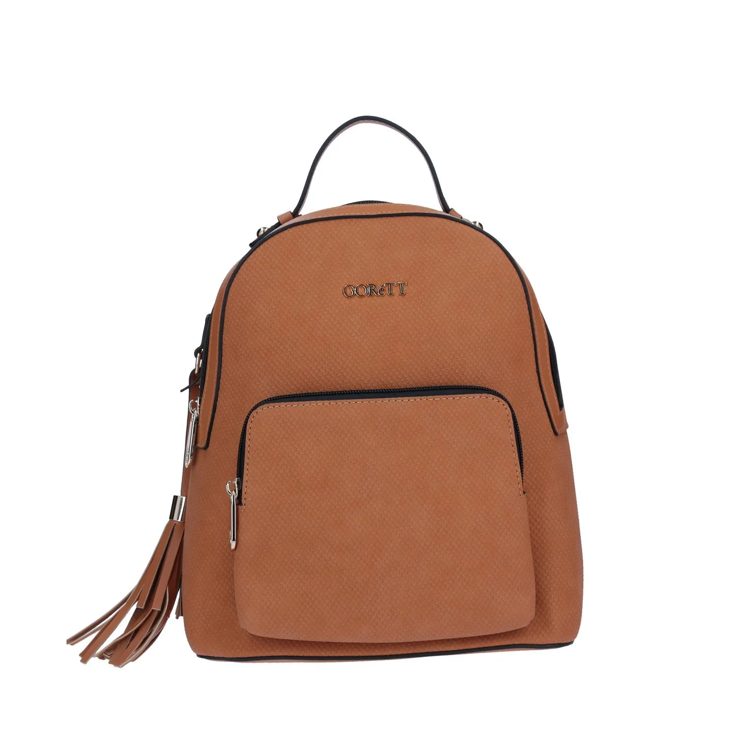 Mochila De Dama Corte Clásico Gorett Café
