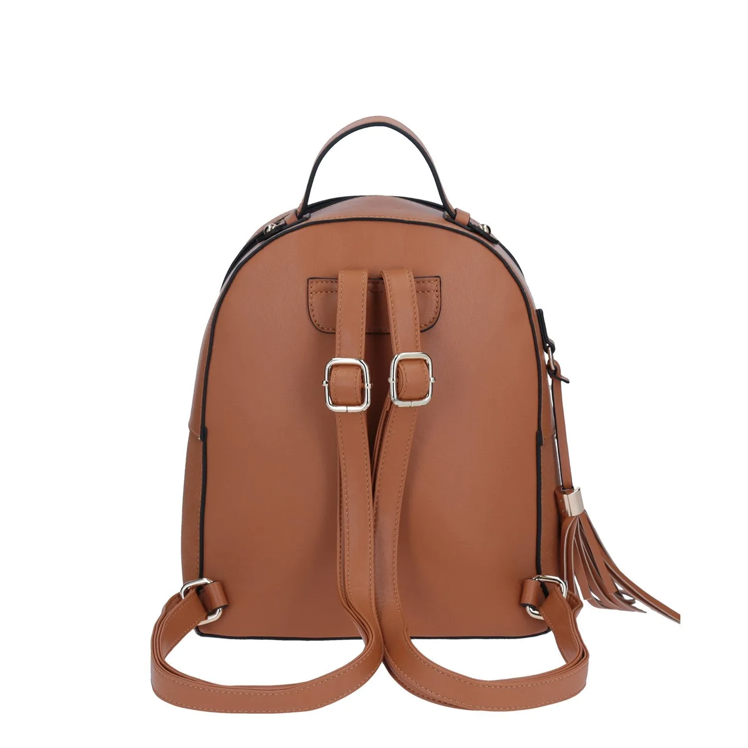 Mochila De Dama Corte Clásico Gorett Café
