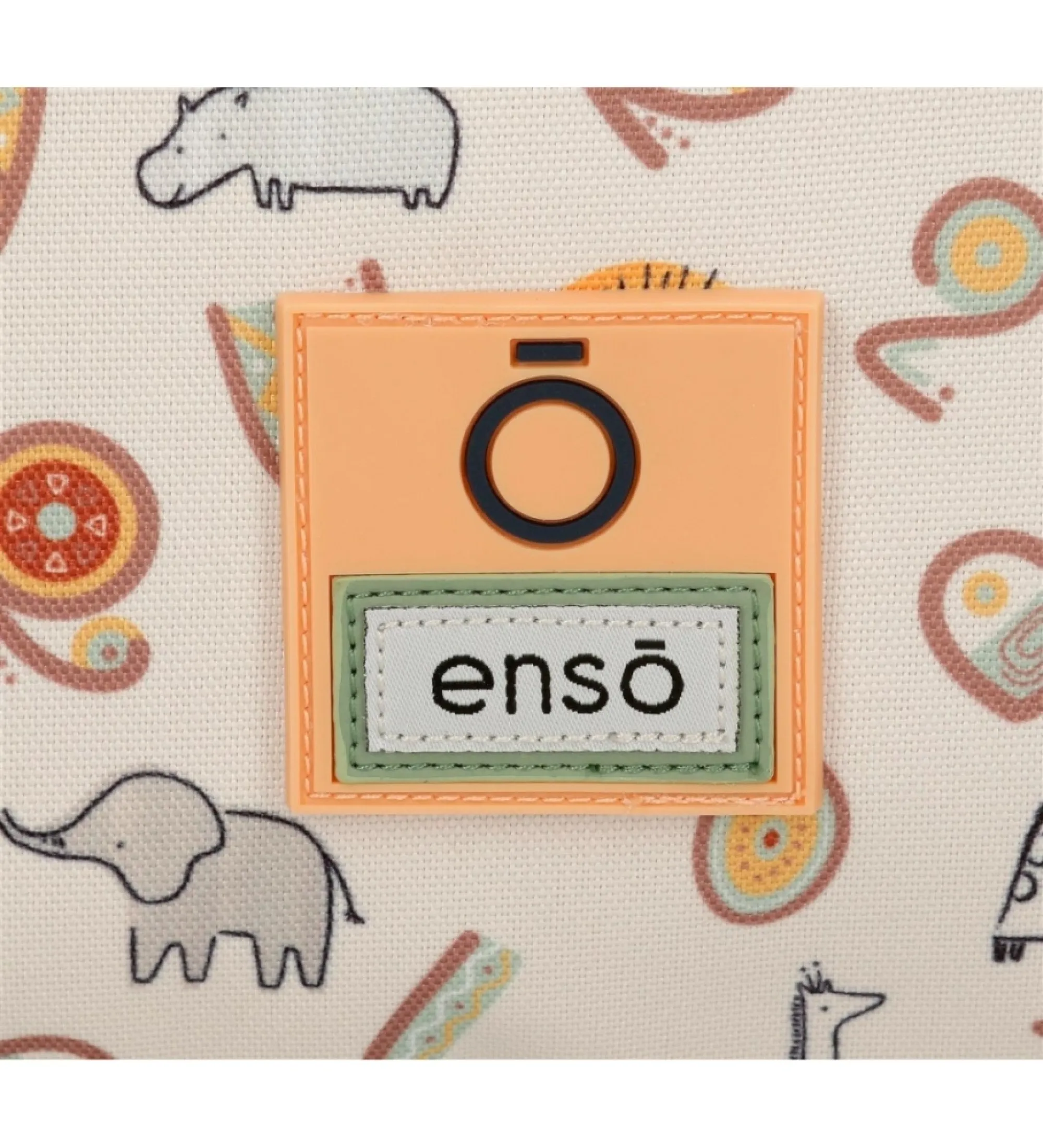 Mochila de paseo Enso Play all day 32 cm con carro multicolor