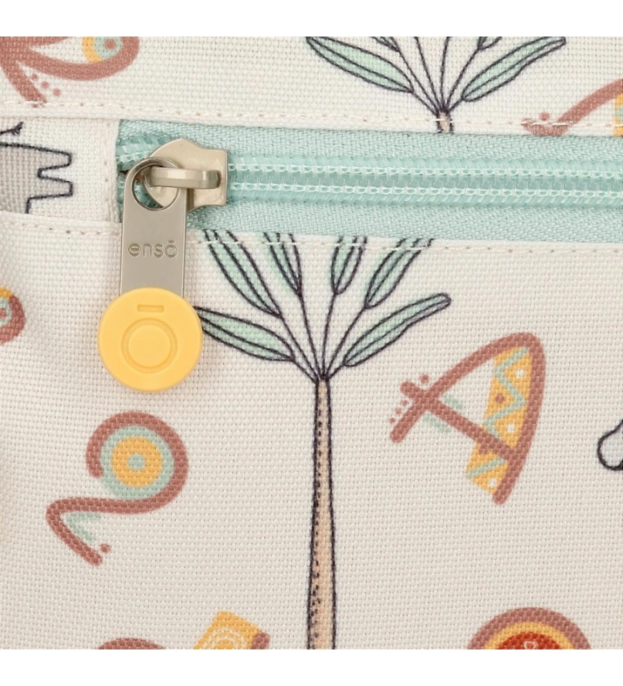 Mochila de paseo Enso Play all day 32 cm con carro multicolor