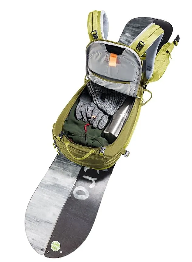 MOCHILA DEUTER FREERIDER 30  SPROUT/CACTUS