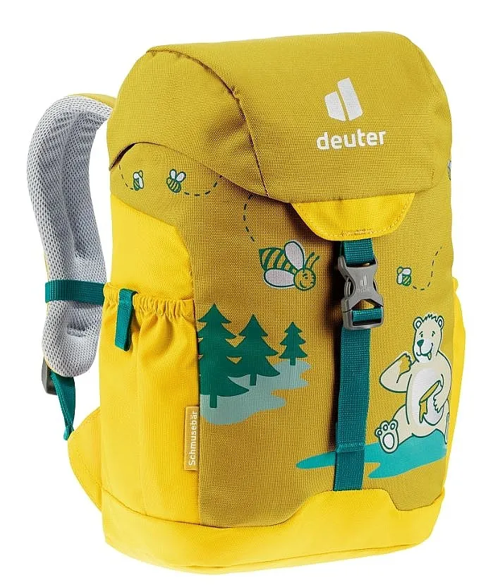 MOCHILA DEUTER SCHMUSEBäR  TURMERIC/CORN  KID´S