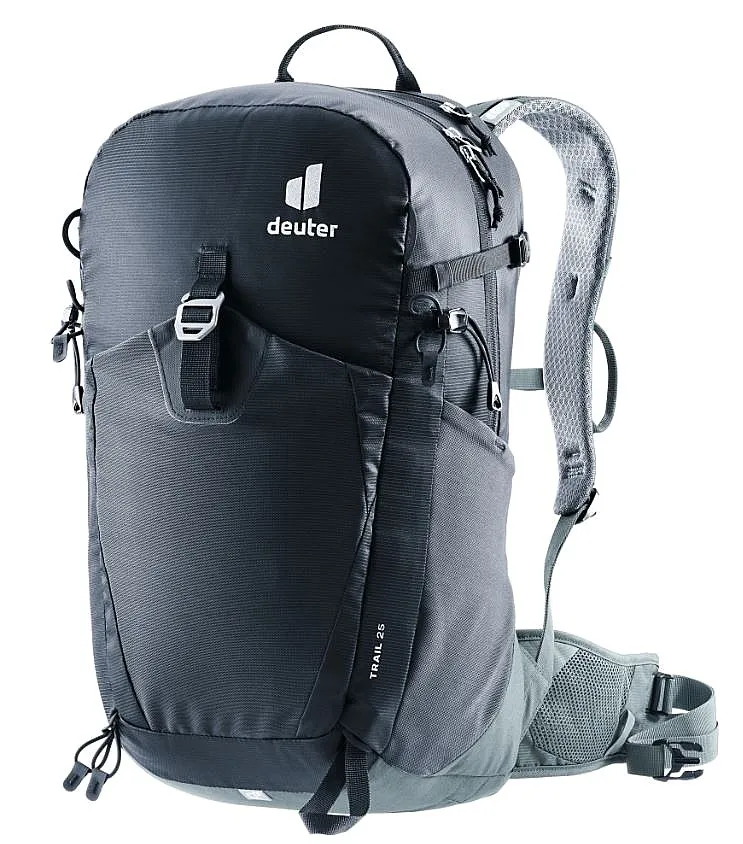 MOCHILA DEUTER TRAIL 25  BLACK/SHALE