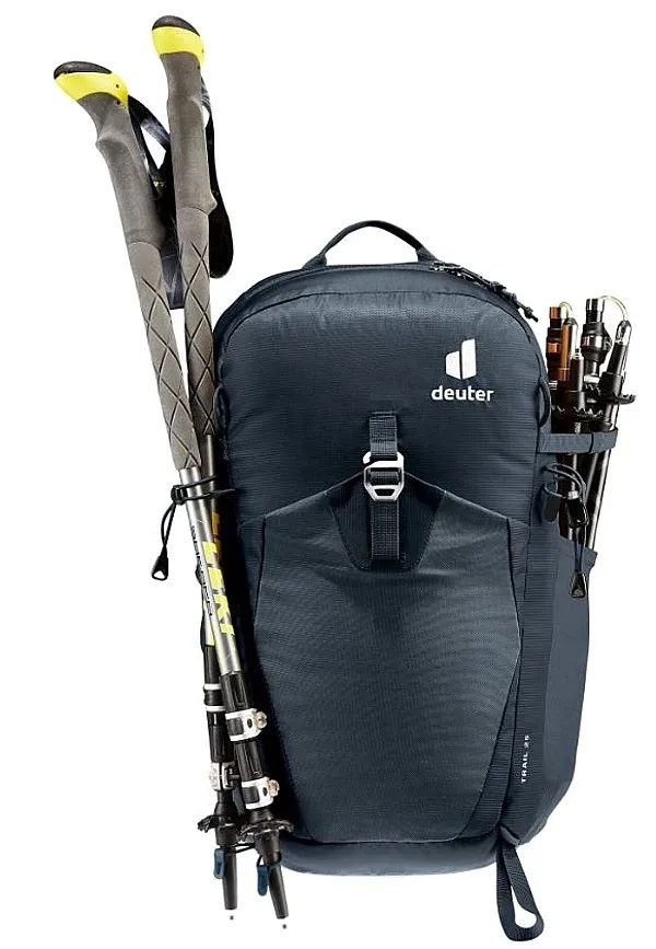 MOCHILA DEUTER TRAIL 25  BLACK/SHALE