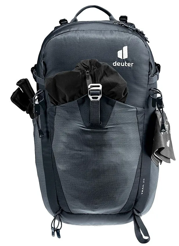 MOCHILA DEUTER TRAIL 25  BLACK/SHALE