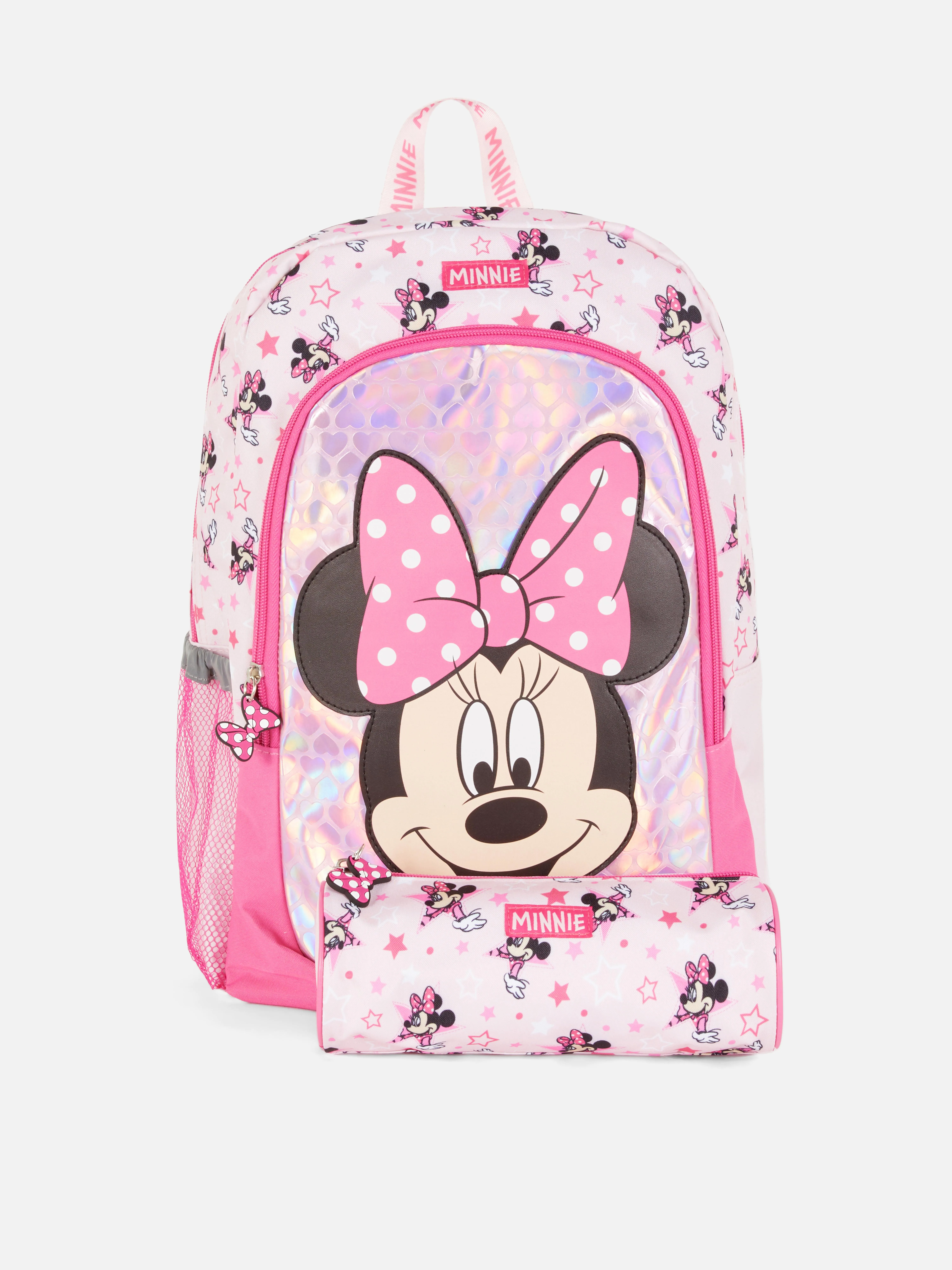 Mochila escolar y estuche de Minnie Mouse de Disney