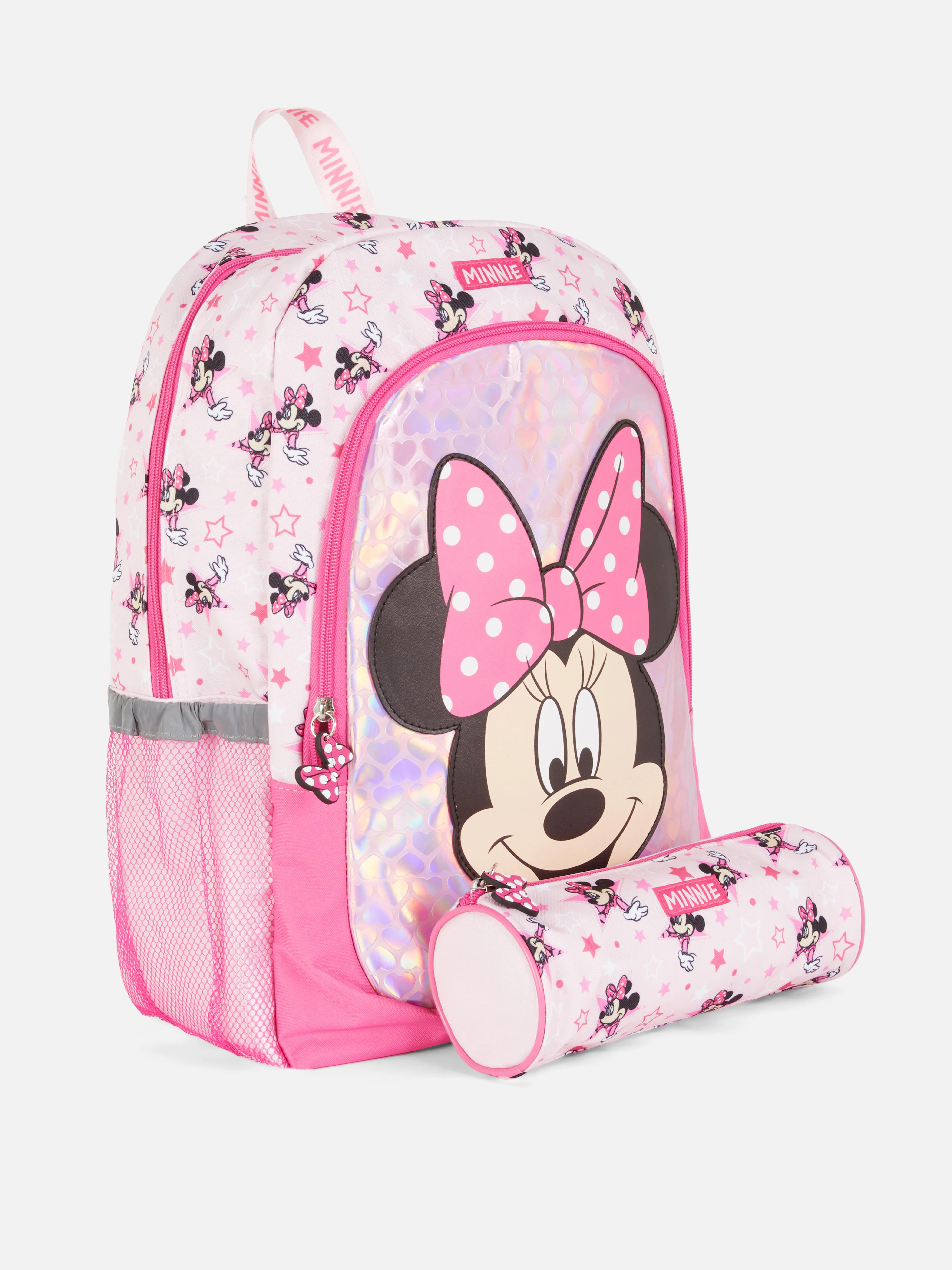 Mochila escolar y estuche de Minnie Mouse de Disney