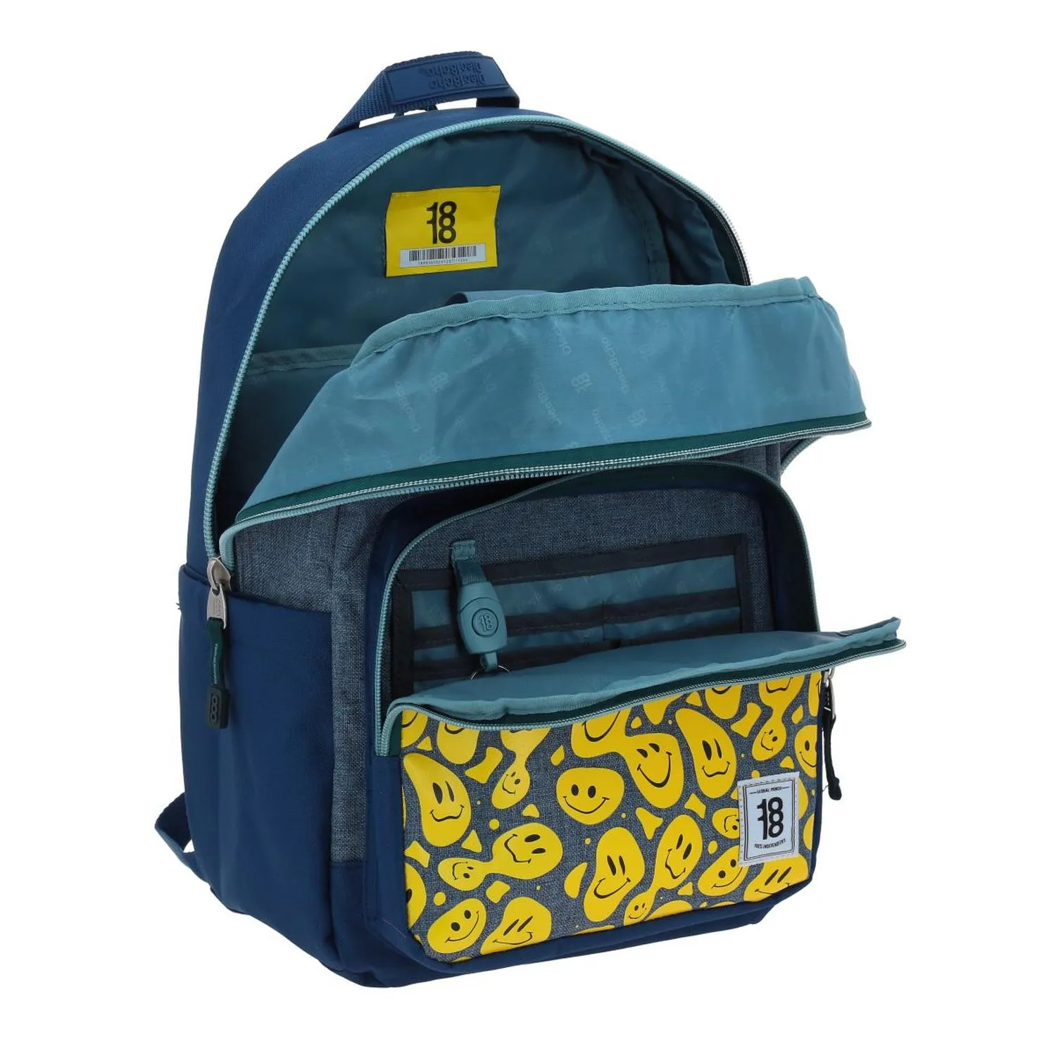 Mochila Para Laptop Azul Para Mujer 1818 Smiling