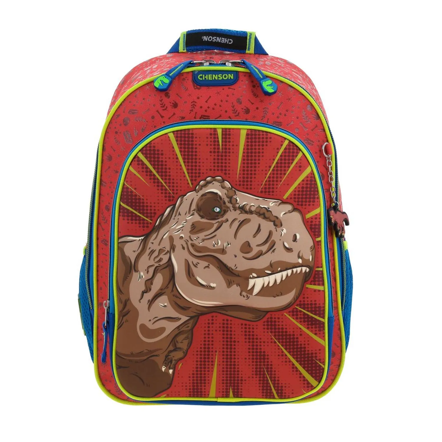 Mochila Roja De Dinosaurio Con Porta Tablet Para Nio Chenson Dicor