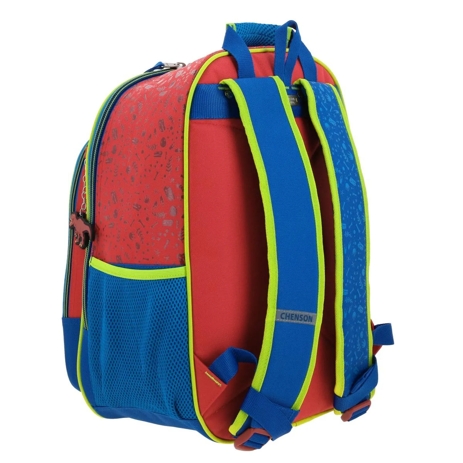 Mochila Roja De Dinosaurio Con Porta Tablet Para Nio Chenson Dicor